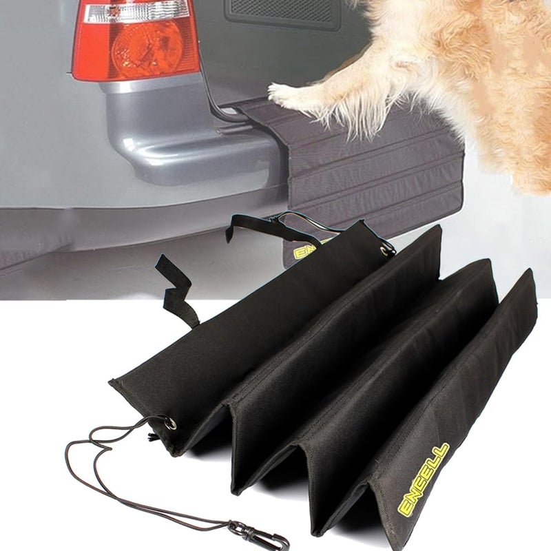 Encell Car Bumper Guard Foldable Trunk Bumper Protector Cargo Mat for SUV - Image 2